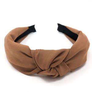 Brown Knotted Headband, Hair Accessories, Hairband